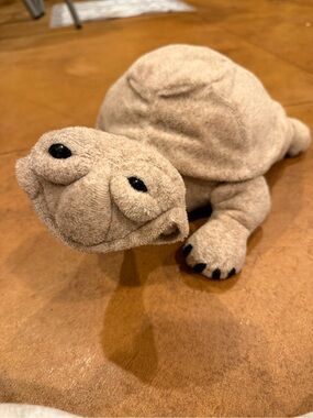 Cuddly Quarry Critters Realistic Turtle Stuffed Plush 12 Inch Tan Turtle